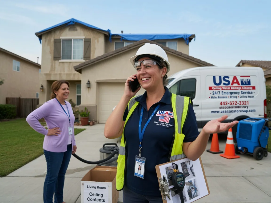 Ceiling Water Damage Restoration Algonquin, IL FAQs